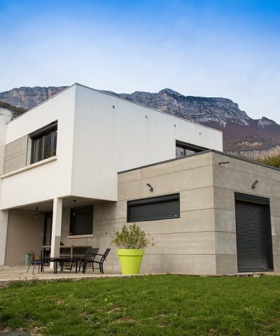 maison_moderne maison moderne après une surélévation